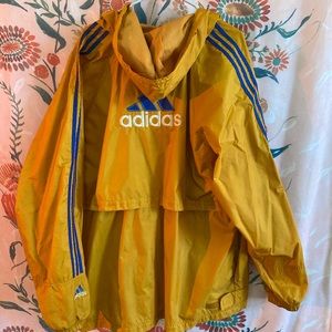 🔷🔶 Yellow Adidas Windbreaker 🔷🔶